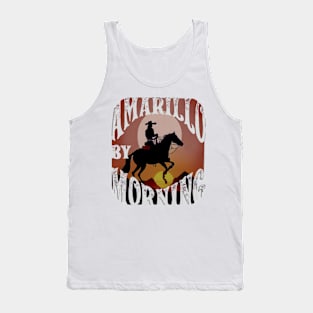 Vintage Yellow by Morning Western Cowboy Country Music Cowgirl Gift Tank Top